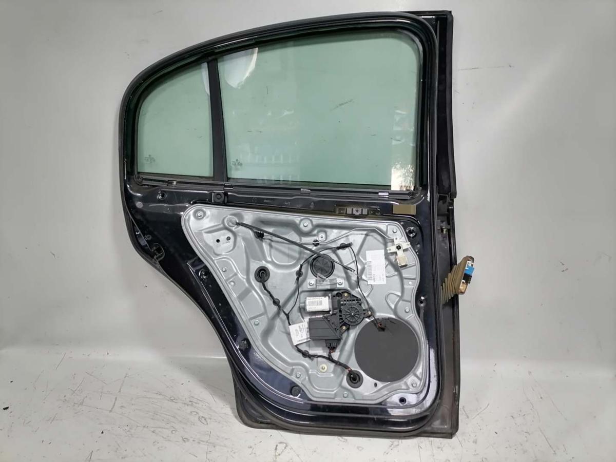 VW Polo 9N2 original Tür hinten links Limousine LC9Z Black Magic Bj.2004